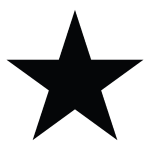 Black Star symbol associated with Marcus Garvey and the Pan African movement.